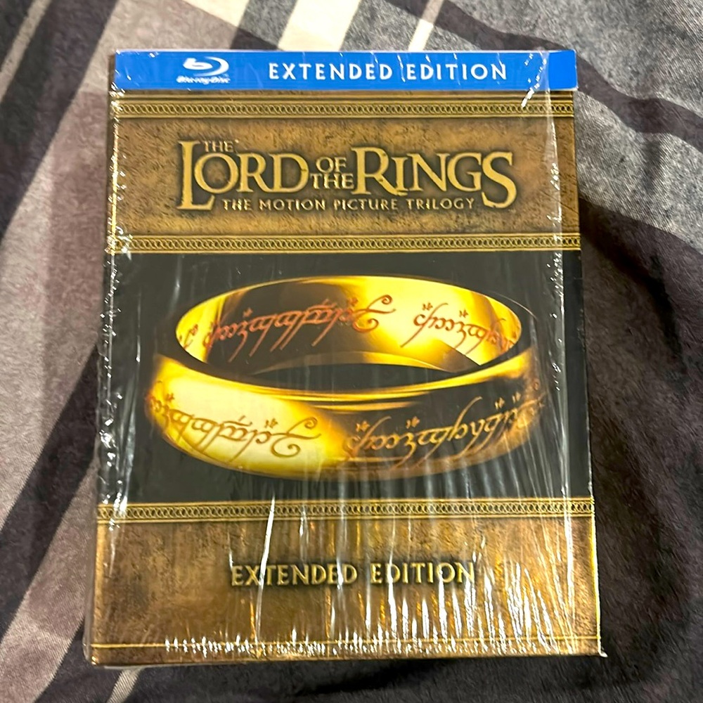 THE LORD OF THE RINGS- Extended Trilogy (Blu-ray Disc, 2011, 15-Disc Set.